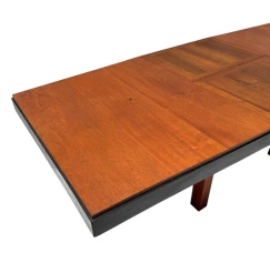 Art Deco Modernist Extending Dining Room Table by Toko v/d Pol Semarang, 1920s